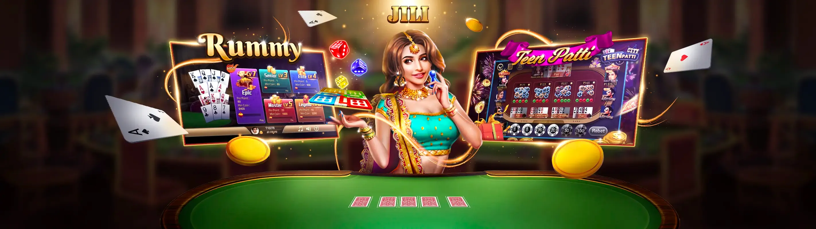 Bàn Baccarat sang trọng tại hz888 nổ hũ với chip và bài